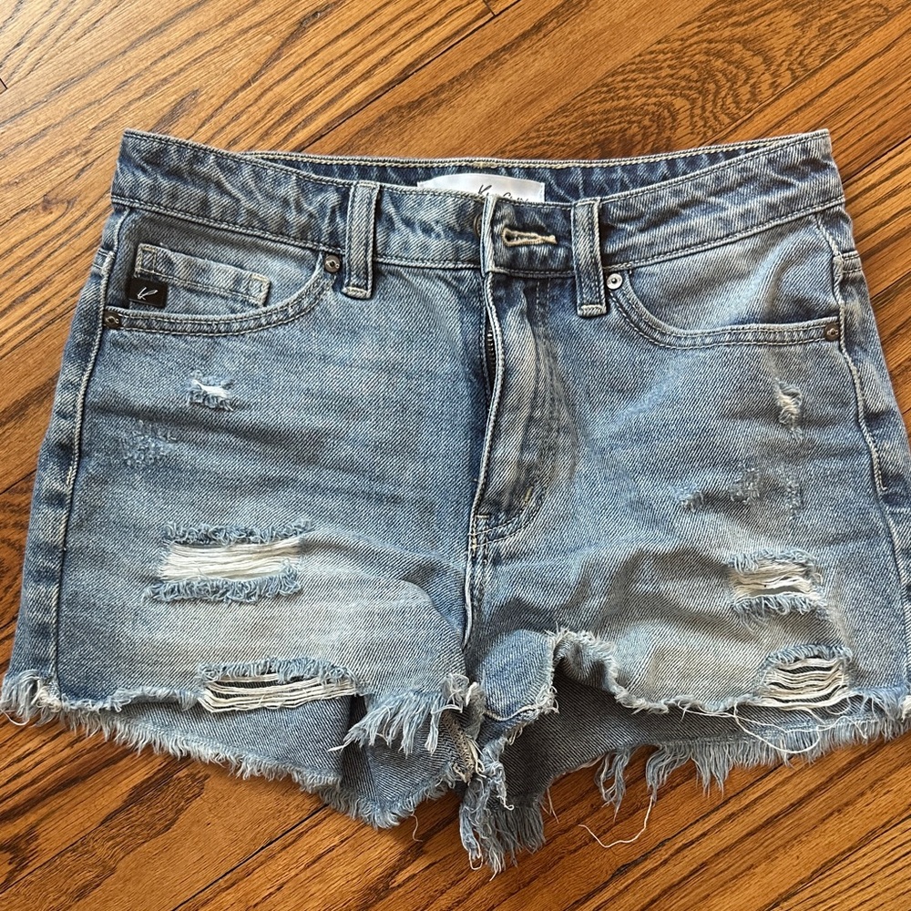 Kancan Distressed Denim Women Shorts